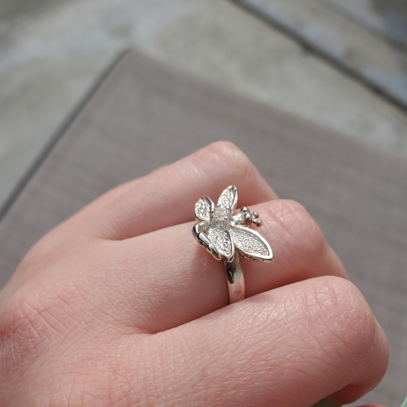 925 Silver Plated Dragonfly Ring✨️💍 - Picture 2 of 8
